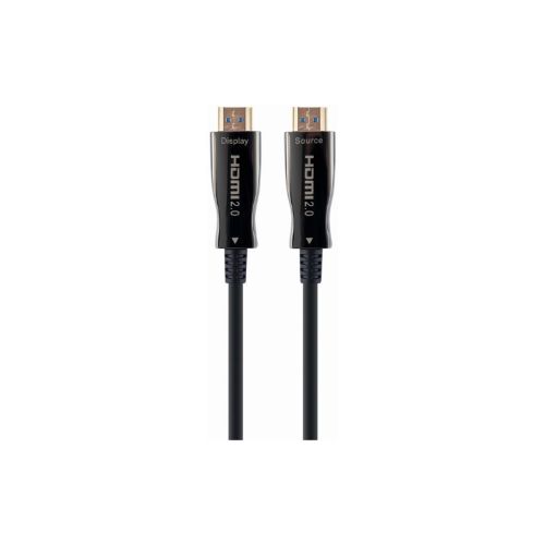 Кабель мультимедійний HDMI M to HDMI M 40.0m V2.0 4K 60Hz AOC Cablexpert (CCBP-HDMI-AOC-40M)