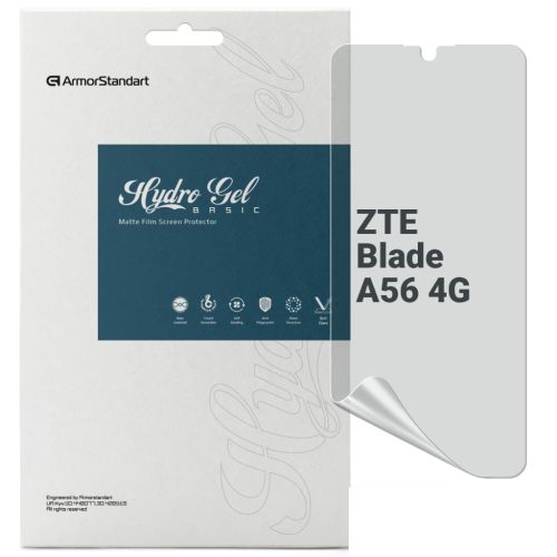 Плівка захисна Armorstandart hydrogel Matte ZTE Blade A56 4G (ARM87515)