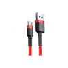 Дата кабель USB 2.0 AM to USB-C 0.5m 3A red Baseus (CATKLF-A09) - Зображення 2