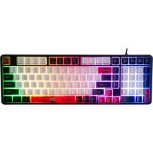 Клавіатура AOC GK116H1 LED USB UA White/Red/Black (GK116H1/97)