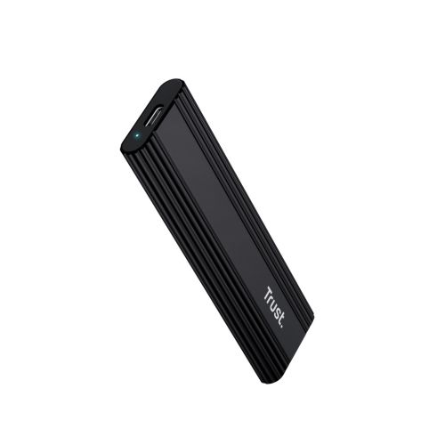 Кишеня зовнішня Trust USB-C to M.2 NVMe SSD Enclosure USB 3.2 Gen2 10Gbps aluminum black (25806_TRUST)