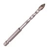 Сверло Alloid по стеклу и керамике, QUADRO, 8мм, HEX 1/4, L=120мм (GB-20008) - Изображение 1