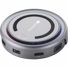 Порт-реплікатор Canyon Docking Station with 5 port, with wireless charger 10W, Inpu (CNS-TDS07DG)