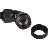 Фітинг для СРО ThermalTake Pacific G1/4 PETG Tube 90-Degree Compression 16mm OD - Black (CL-W097-CA00BL-A) - Зображення 1