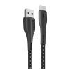 Дата кабель USB 2.0 AM to Type-C 1.0m led black ColorWay (CW-CBUC034-BK) - Изображение 1