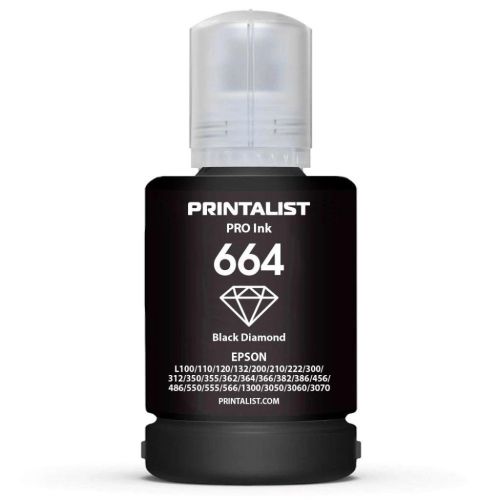 Чорнило Printalist Epson L110/L210/L300 140г Black (PL664B)