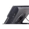 Підставка до ноутбука Gembird до 17, 1x150 mm fan, black (NBS-1F17T-01) - Зображення 3