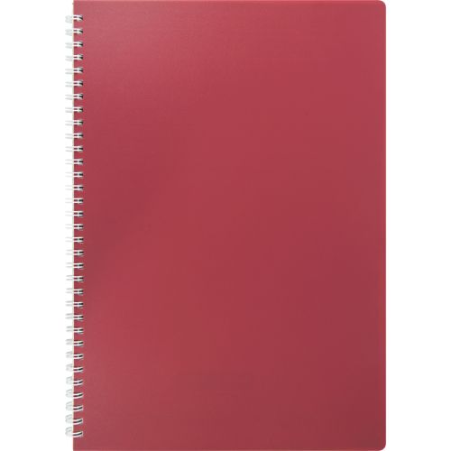 Тетрадь Buromax Classic А4 в клетку 80 листов Красный (BM.2446-005)