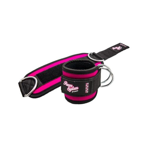 Манжета для тяги Power System Ankle Strap Gym Babe PS-3450 Pink (PS_3450_Pink)