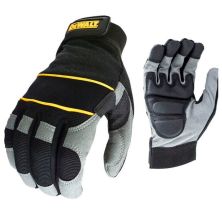 Защитные перчатки DeWALT разм. L/9, с накладкой ToughThread™ и гелевой вставкой (DPG33L)