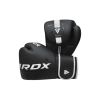Боксерские перчатки RDX F6 Kara Matte White 12 унцій (BGR-F6MW-12OZ) - Изображение 2