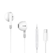 Навушники Ergo VM-730 Type-C Earphones White (VM-730W)