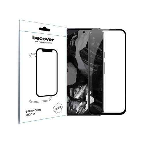 Стекло защитное BeCover Google Pixel 8a Black (711663)