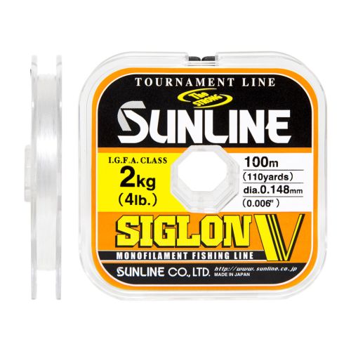 Волосінь Sunline Siglon V 100m 3.0/0.285mm 7.0kg (1658.10.77)