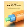 Кабель мультимедійний HDMI to HDMI 50.0m v2.1 AOC Cabletime (CA914036) - Зображення 3