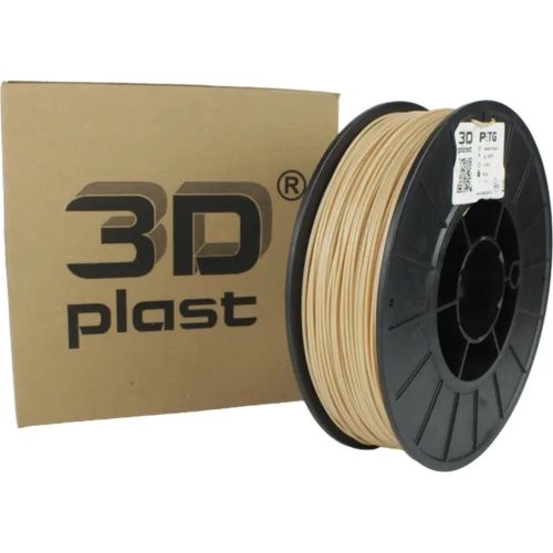 Пластик для 3D-принтера 3Dplast PETG 1.75мм, 0.85кг, beige (3DPTG17508BZH)