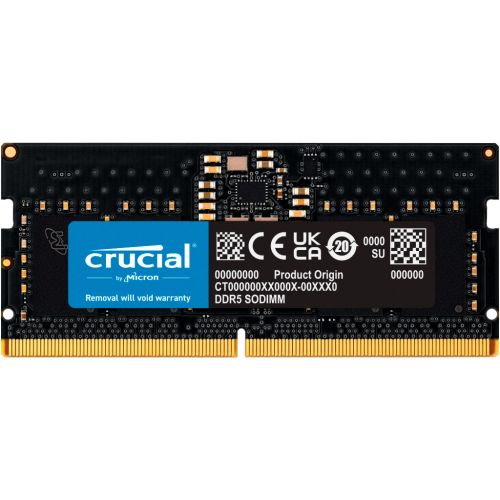 Модуль памяти для ноутбука SoDIMM DDR5 16GB 4800 MHz Micron (CT32G48C40S5T)