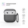 Чехол для наушников Armorstandart Hang Case для Apple AirPods 4 Advanced ash (ARM81278) - Изображение 1