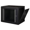Шкаф настенный Hypernet 12U 19 600x450 ProLine (PL-WMNC-12U-BLACK) - Изображение 1