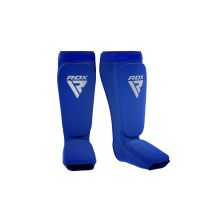 Защита голени и стопы RDX Shin Instep Foam Blue/White XL (HYP-SIUW-XL)