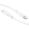 Дата кабель USB-C to USB-C 1.0m 100W TPE X93 white HOCO (6931474790712) - Зображення 3