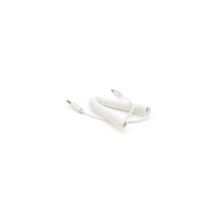 Кабель мультимедійний 3.5mm M to 3.5mm M 1.5m 90° corner white Voltronic (YT-AUXSGJ(M)/(M)-1.5-W)