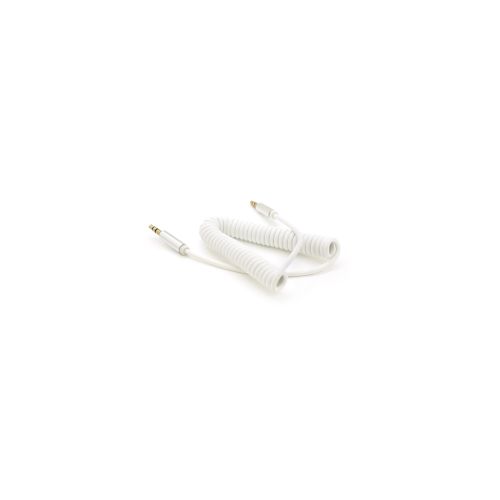 Кабель мультимедійний 3.5mm M to 3.5mm M 1.5m 90° corner white Voltronic (YT-AUXSGJ(M)/(M)-1.5-W)