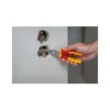 Плоскогубцы Bosch Professional, с длинным носом изогнутые, 200 мм, (40°), VDE (1.600.A02.NE4) - Изображение 1