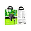 Зарядний пристрій HOCO CS23A USB-C PD30W + 1xUSB QC3.0 + cable USB-C to Lightning black (6942007609951) - Зображення 1