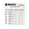 Жало паяльника Baku BK-900M-T-B,silver, 4*6,3mm, медь, гальваническое покрытие (BK-900M-T-B) - Изображение 1