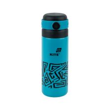 Термос Kite 500 мл, темно-бірюзовий (K25-1222-1)