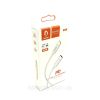 Дата кабель USB-C to Lightning 1.0m PD18W white Denmen (DM-D10L-WH) - Зображення 1