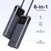 Концентратор Ugreen USB-C to HDMI + 2xUSB 3.2 + 2xUSB-C 3.2 + PD CM888 gray (35998) - Изображение 2