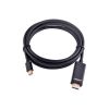 Кабель мультимедійний miniDisplayPort M to HDMI M 1.5m MD101 4K black Ugreen (20848) - Зображення 2
