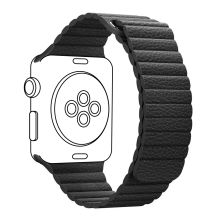 Ремешок для смарт-часов Armorstandart Leather Loop для Apple Watch 42 (Series 11-10)/41/40/38 Black (ARM48655)