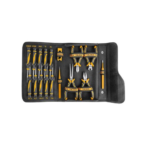 Набір інструментів Tolsen прецизійних 17 шт, сумка (85317)