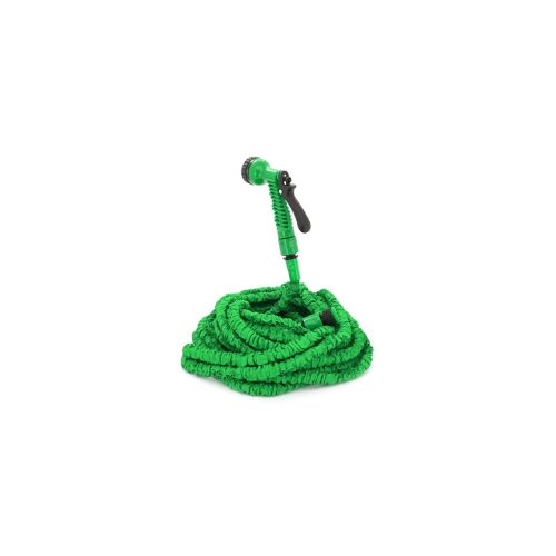 Поливочный шланг Voltronic KY-450G, 15-45м/150ft, + распылитель, насадка на кран, Green, Box (KY-450G)