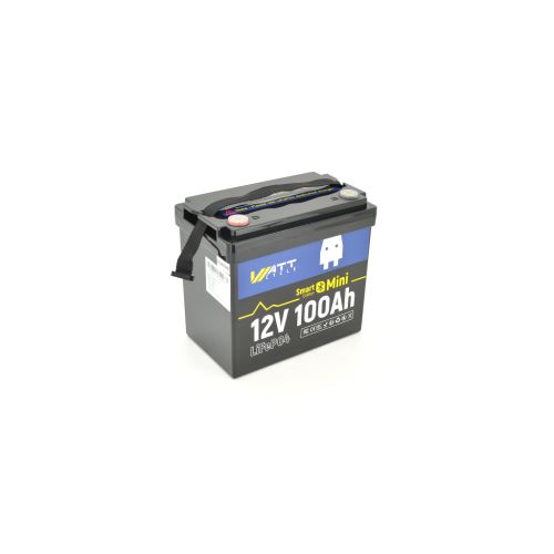 Батарея LiFePo4 WattCycle 12,8V 100Ah, 1,28kWh, Bluetooth (WT12V100AH100MINIBT)