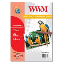 Фотопапір WWM A3 (G150.A3.50)