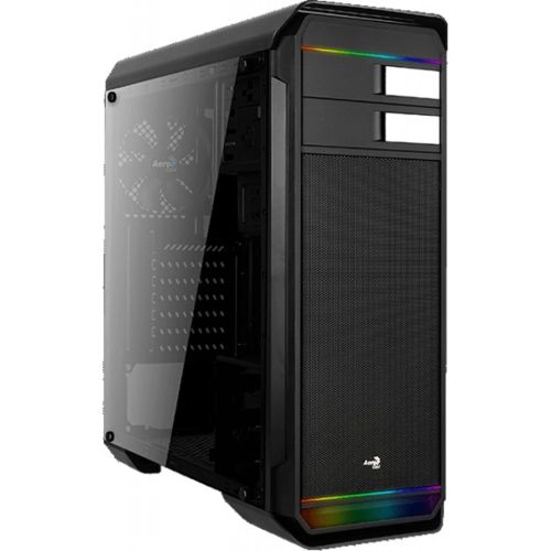 Корпус для ПК AeroCool Aero-500G RGB BK