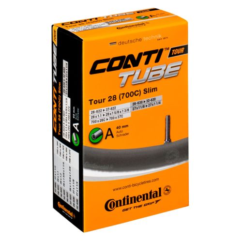 Велосипедна камера Continental Tour 28 Slim 28-609 / 37-642 RE AV40mm (181971)