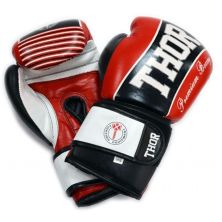 Боксерские перчатки Thor Thunder 10oz Red (529/13(Leather) RED 10 oz.)