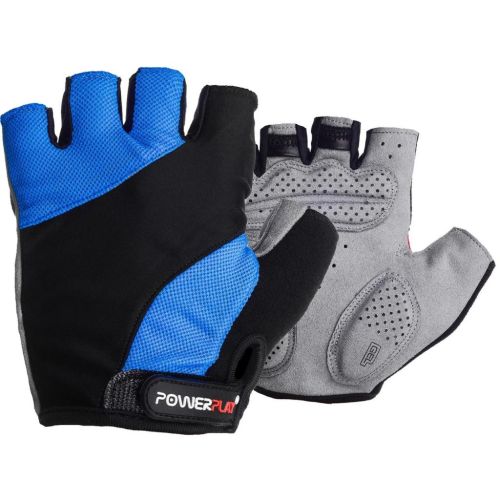 Велоперчатки PowerPlay 5041 Black/Blue L (5041B_L_Blue)