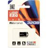 USB флеш накопичувач Mibrand 32GB Hawk Black USB 2.0 (MI2.0/HA32M1B) - Зображення 1