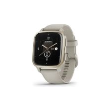 Смарт-часы Garmin Venu Sq 2, Music, French Gray/Cream Gold (010-02700-12)