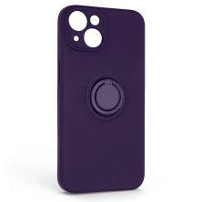 Чехол для мобильного телефона Armorstandart Icon Ring Apple iPhone 14 Dark Purple (ARM68690)