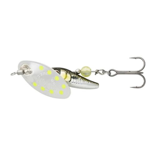 Блешня Savage Gear Sticklebait Spinner 3 9.1g Green Silver Ayu (1854.44.78)