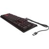 Клавиатура HP OMEN Encoder LED 104key Cherry MX Red USB Black (6YW76AA) - Изображение 1