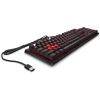 Клавиатура HP OMEN Encoder LED 104key Cherry MX Red USB Black (6YW76AA) - Изображение 2