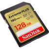 Карта пам'яті SanDisk 128GB SDXC class 10 UHS-I U3 4K Extreme Plus (SDSDXWA-128G-GNCIN) - Зображення 1